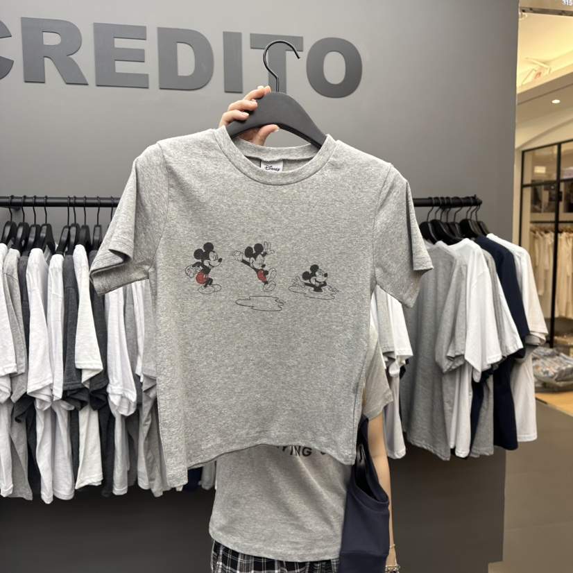 CREDITO韓國直郵㊣女裝新品時尚推薦熱賣人氣休閑25春夏T恤CREDITOT恤
