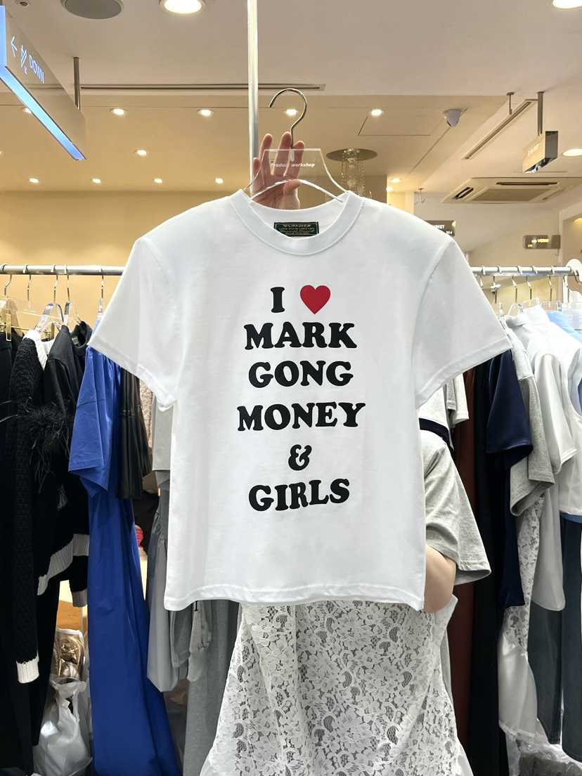 WORK SHOP東大門直郵女裝新款25春夏熱賣推薦職業真品時尚T恤Work_shopT恤
