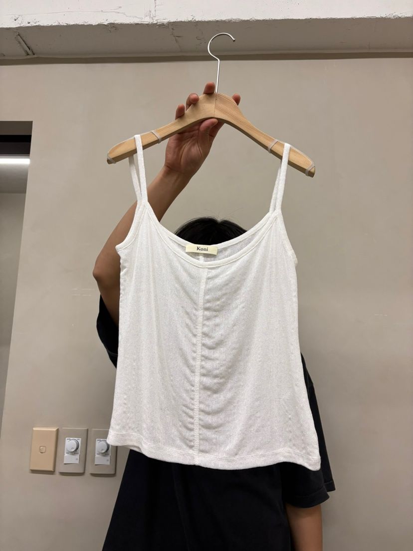 KONI韓國代購女裝新品25春夏休閑真品推薦職業熱賣吊帶背心KONI吊帶/背心