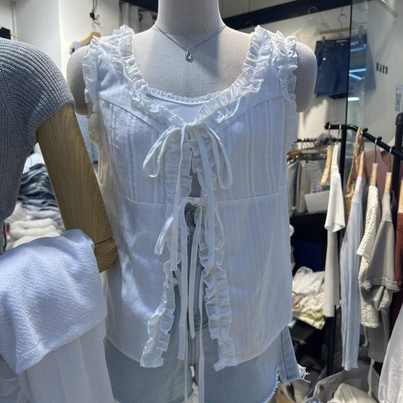 HARU東大門直郵女裝新品推薦25春夏休閑真品時尚人氣吊帶背心HARU吊帶/背心