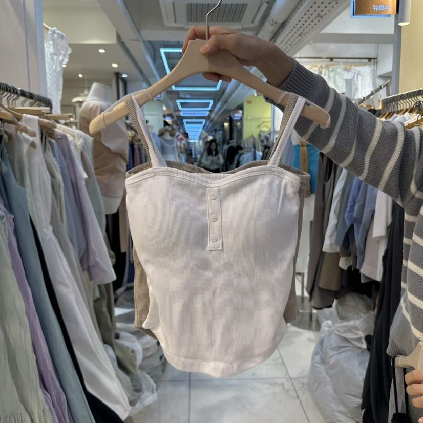 HARU東大門代購女裝新品25春夏人氣真品推薦時尚休閑吊帶背心HARU吊帶/背心