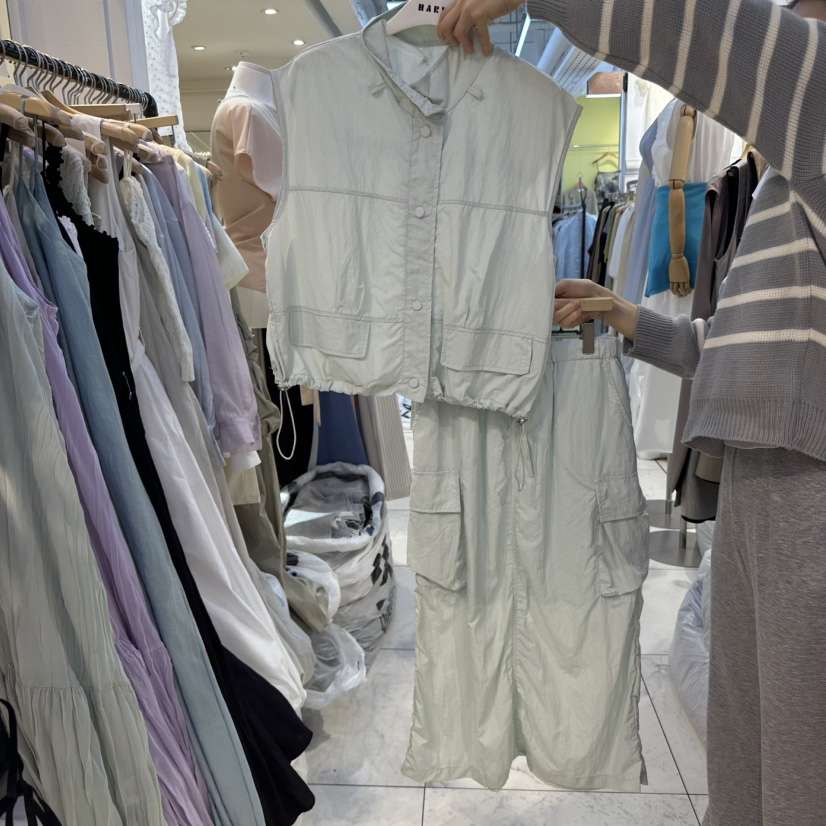HARU韓國直郵女士新品推薦25春夏休閑時尚人氣套裝工裝套裝HARU套裝