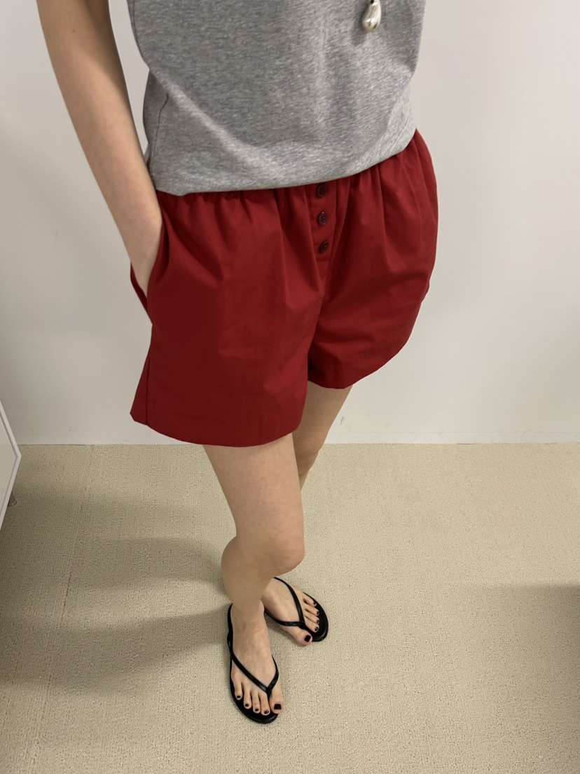 ME MO韓國㊣直郵東大門代購女裝新品休閑25春夏時尚人氣短褲ME MO短褲