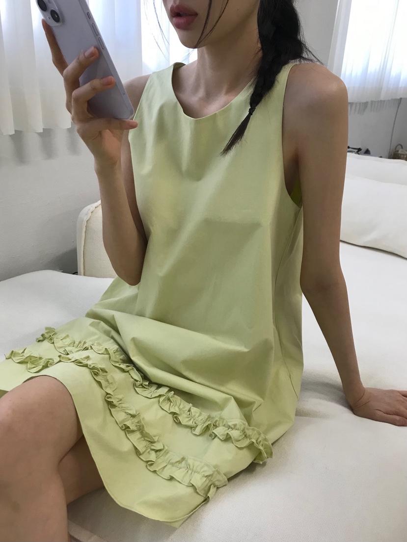 ME MO韓國直郵㊣女裝新款推薦休閑時尚人氣熱賣25春夏連衣裙ME MO連衣裙