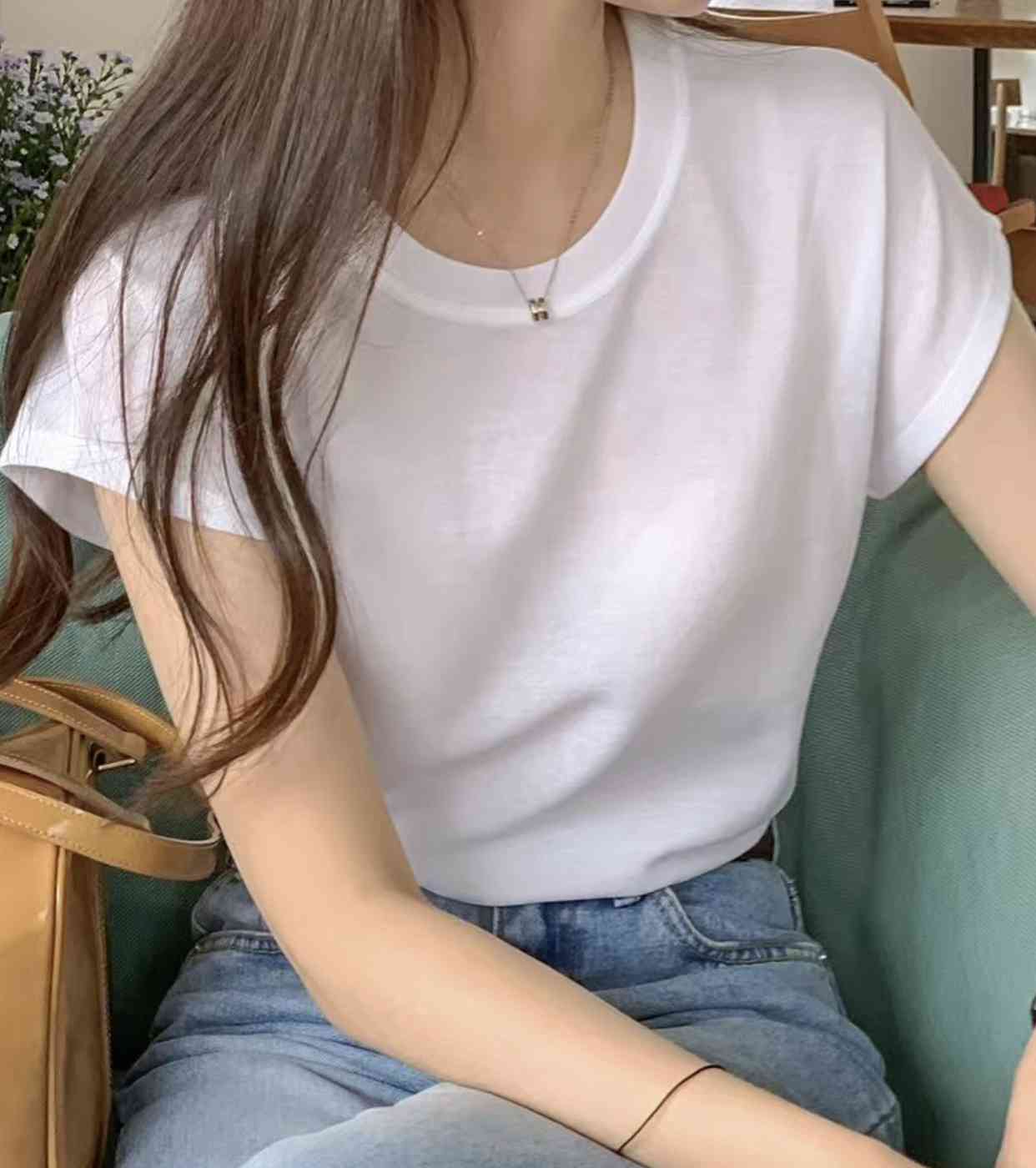 VANILLA-바닐라-T直郵韓國代購㊣女裝新品25春夏熱賣時尚T恤VANILLAT恤