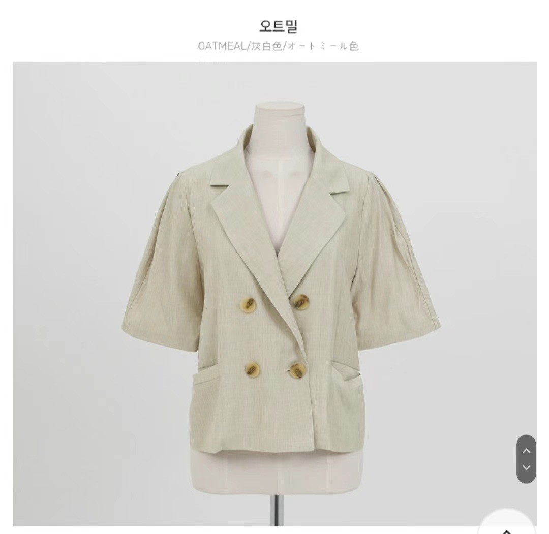 MINK DESIGN韓國直郵㊣東大門實拍女裝新款時尚人氣推薦夾克MINK DESIGN夾克
