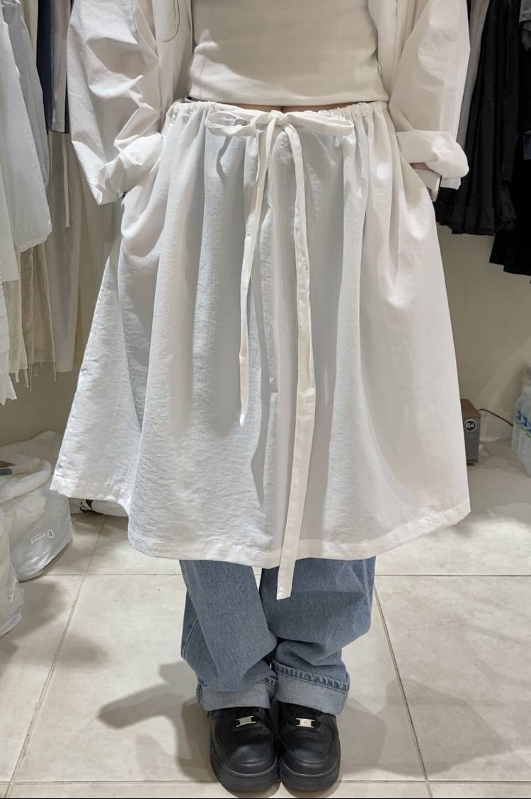 CURVY韓國直郵㊣東大門實拍女裝新品時尚推薦半身裙中短裙條紋CURVY半身裙/中短裙