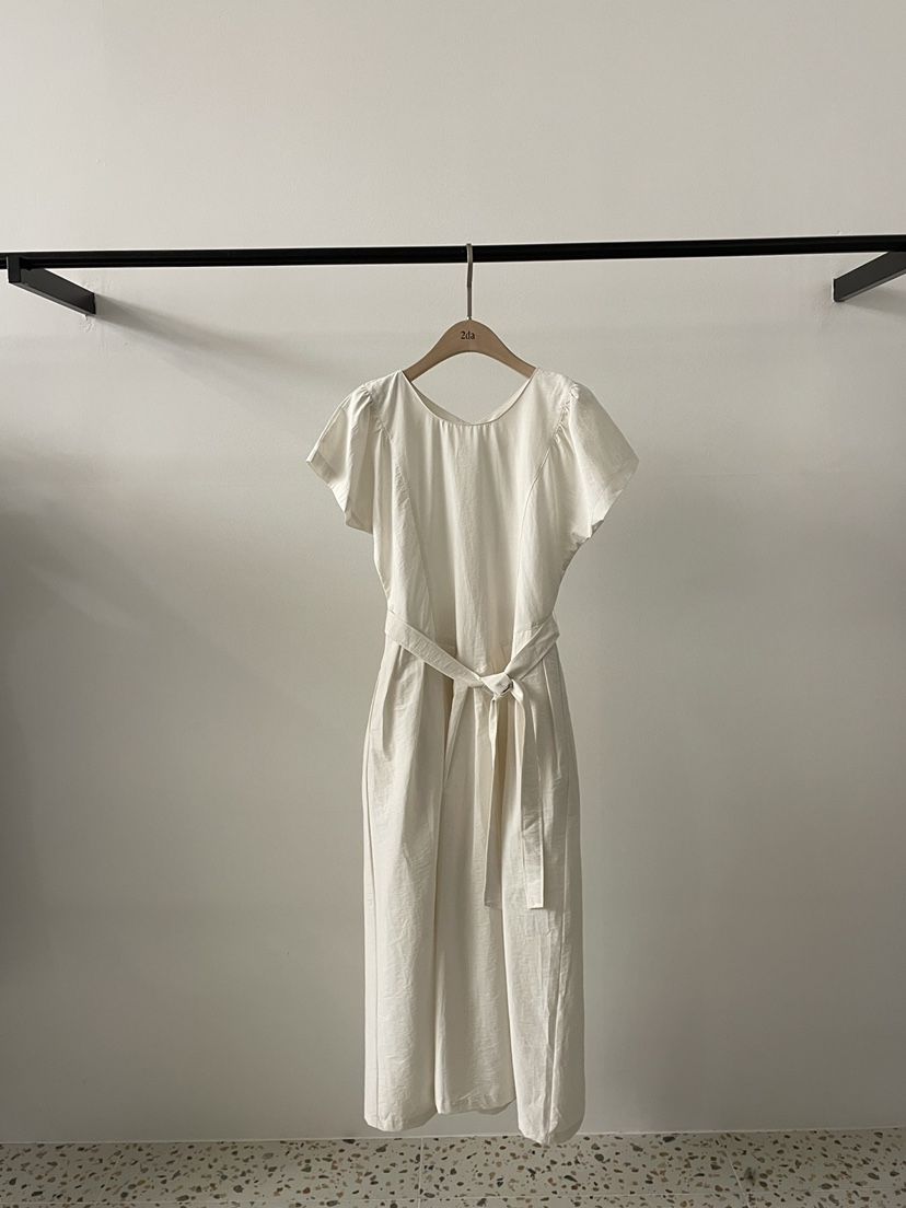 DARIMI-P直郵韓國代購㊣女裝新品25春夏時尚熱賣連衣裙含腰帶2da/DARIMI-P連衣裙