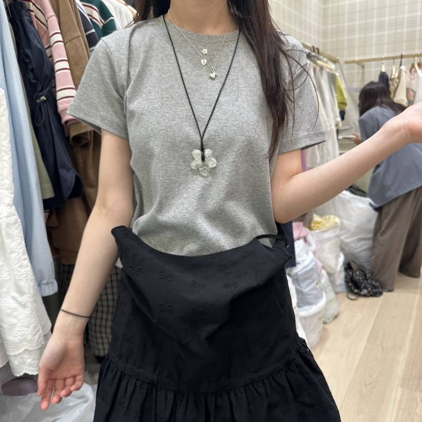 OURMOMENT直郵韓國代購㊣女裝新款人氣25春夏休閑推薦時尚T恤OURMOMENTT恤