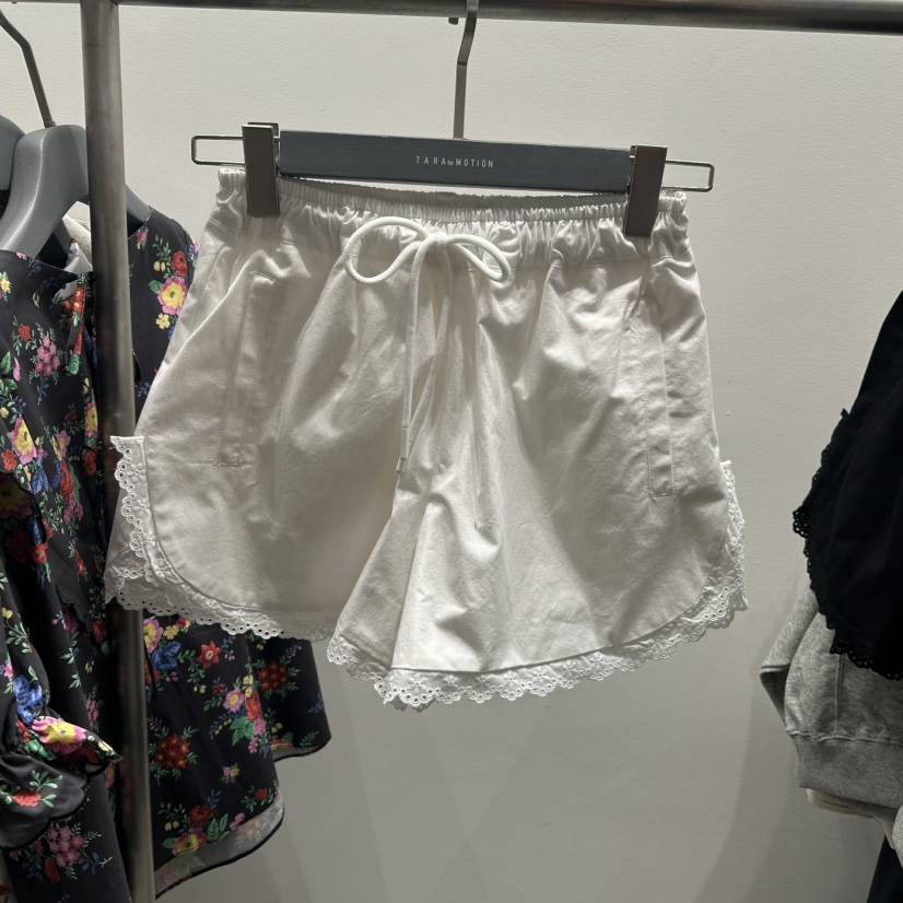 TARABY MOTION韓國直郵㊣東大門實拍女裝新品熱賣短褲蕾絲TARABY MOTION短褲