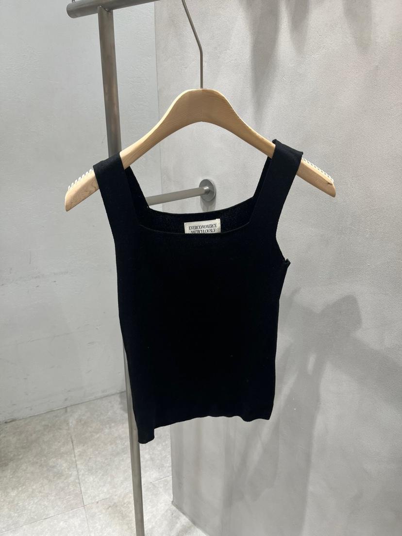 EVERCOMMERCE METICULOUSLY DESIGNED直郵韓國代購㊣女裝新品推薦吊帶背心EVERCOMMERCE METICULOUSLY DESIGNED吊帶/背心