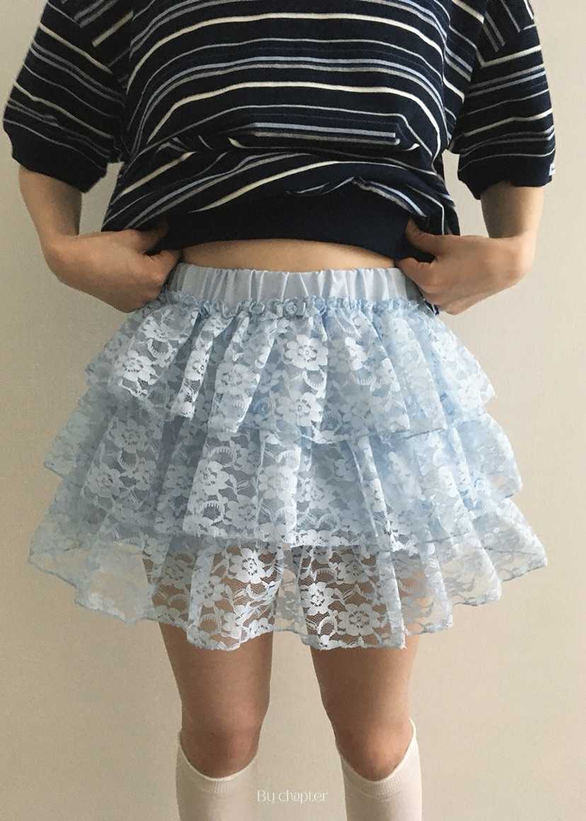 BY CHAPTER韓國㊣直郵東大門代購女裝新款時尚休閑25春夏短裙Chapter短裙