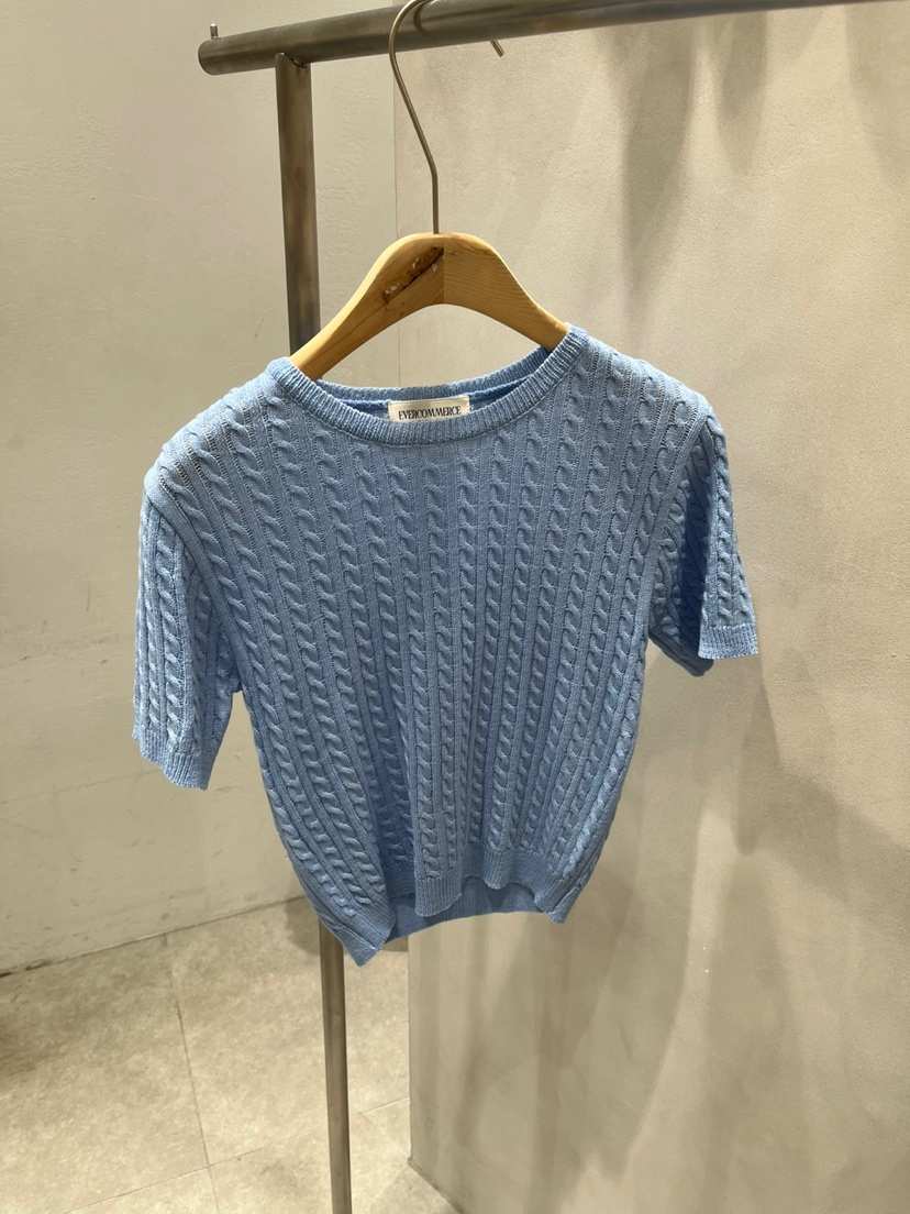 EVERCOMMERCE METICULOUSLY DESIGNED韓國直郵㊣女裝新品25春夏針織衫EVERCOMMERCE METICULOUSLY DESIGNED針織衫