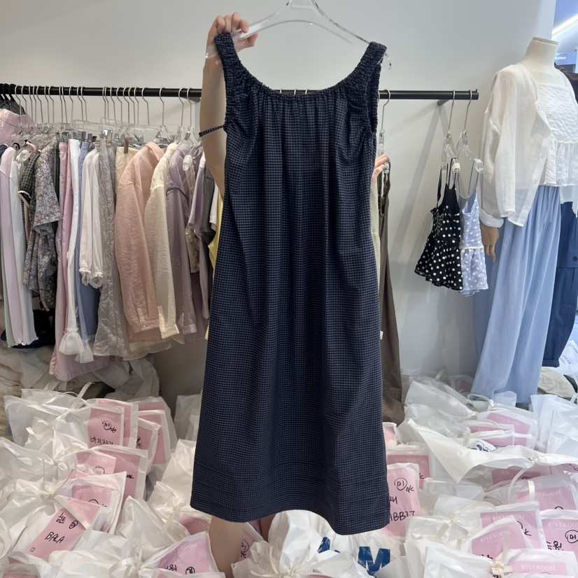 RIVEROOM直郵韓國代購㊣女裝新品人氣25春夏熱賣推薦連衣裙RIVEROOM連衣裙