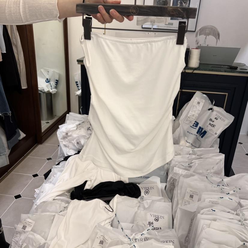 VIRKIN韓國直郵㊣東大門實拍女裝新品25春夏推薦休閑吊帶背心VIRKIN吊帶/背心