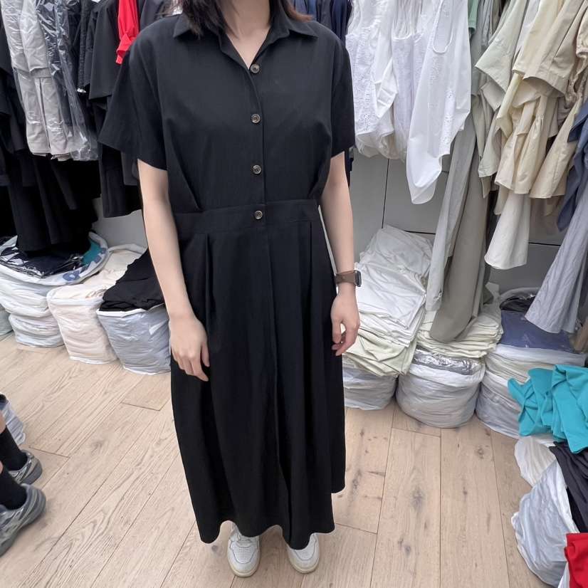 MOI-A韓國直郵㊣女裝新款推薦時尚熱賣休閑25春夏人氣連衣裙MOI-A連衣裙