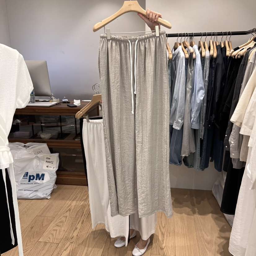 OURIN韓國直郵㊣女裝新款25春夏熱賣休閑推薦時尚人氣休閑褲OURIN休閑褲