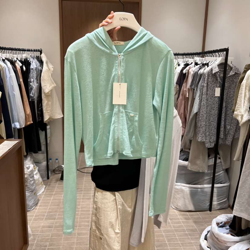 LOFN直郵韓國代購㊣女裝新品熱賣時尚休閑25春夏針織衫不含內搭LOFN針織衫