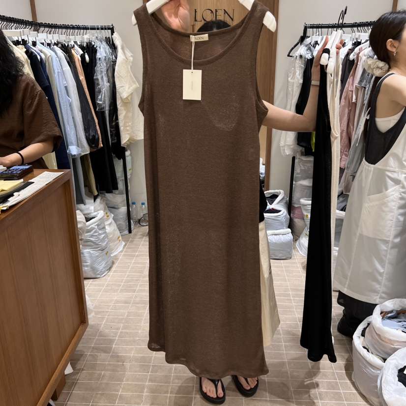 LOFN韓國直郵㊣女裝新品時尚休閑推薦25春夏熱賣人氣連衣裙LOFN連衣裙