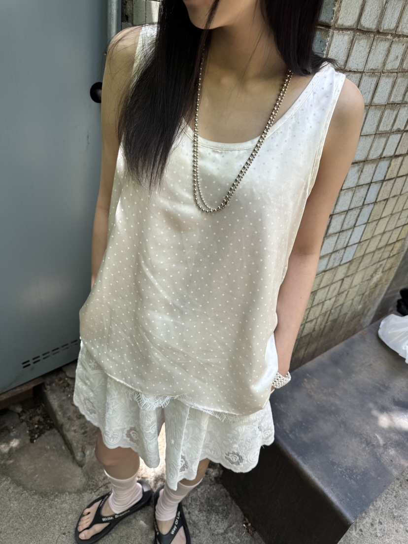 FRANC—L東大門直郵女裝新款休閑推薦時尚熱賣25春夏吊帶背心FRANC吊帶/背心