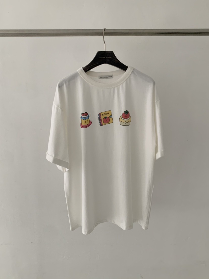 BEFORE SUNRISE韓國代購女士新品休閑推薦人氣熱賣真品T恤BEFORE SUNRISET恤