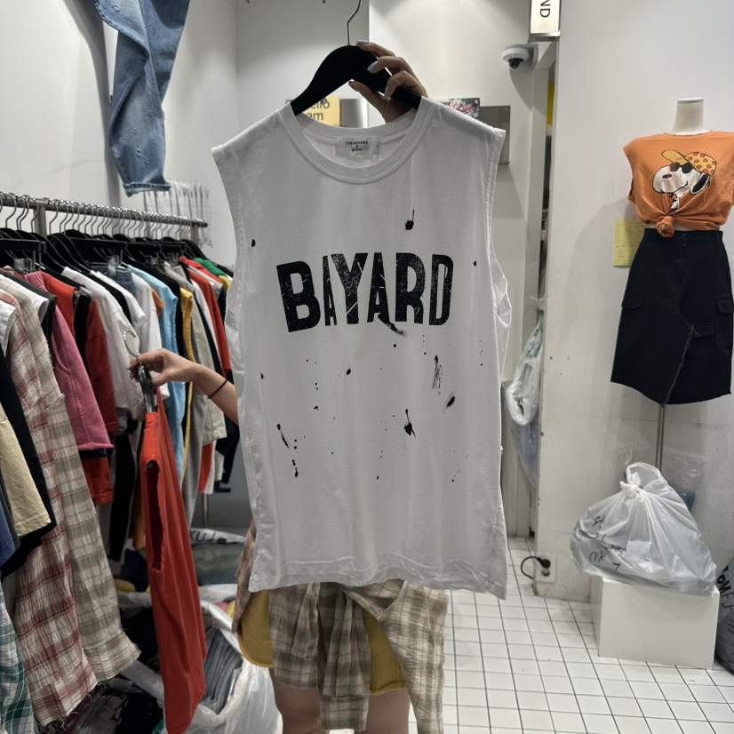 THE WEEKND直郵韓國代購㊣女裝新品熱賣25春夏推薦吊帶背心THE WEEKND吊帶/背心