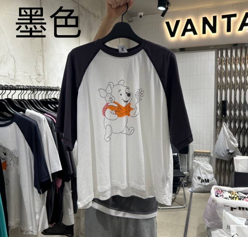 VANTA韓國直郵㊣女裝新款熱賣推薦人氣休閑時尚25春夏T恤VANTAT恤
