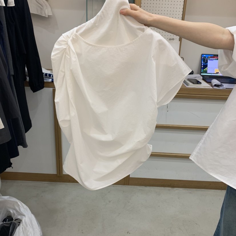 ARCHITEKT直郵韓國代購㊣女裝新品熱賣休閑時尚推薦襯衫蕾絲衫ARCHITEKT襯衫/蕾絲衫