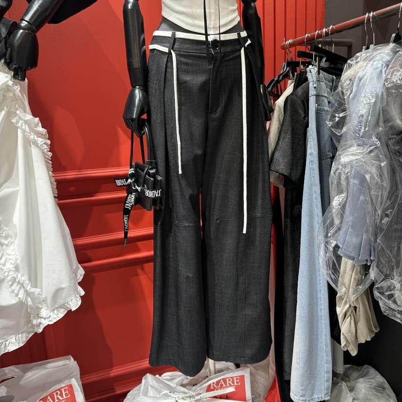 RARE CLOSET韓國直郵㊣女裝新品25春夏時尚熱賣休閑休閑褲RARE CLOSET休閑褲