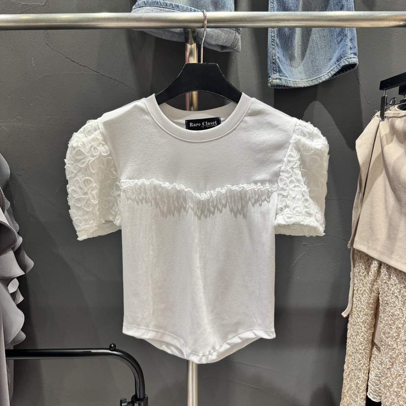 RARE CLOSET直郵韓國代購㊣女裝新款人氣時尚熱賣休閑推薦T恤RARE CLOSETT恤