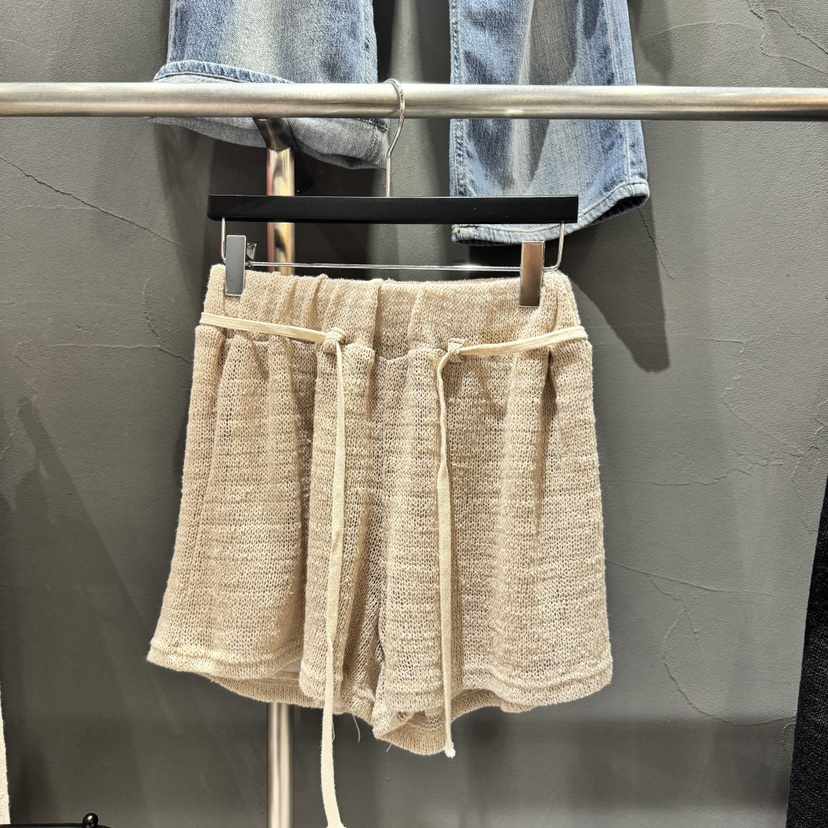 RARE CLOSET韓國直郵㊣女裝新品25春夏熱賣時尚短褲含腰繩RARE CLOSET短褲