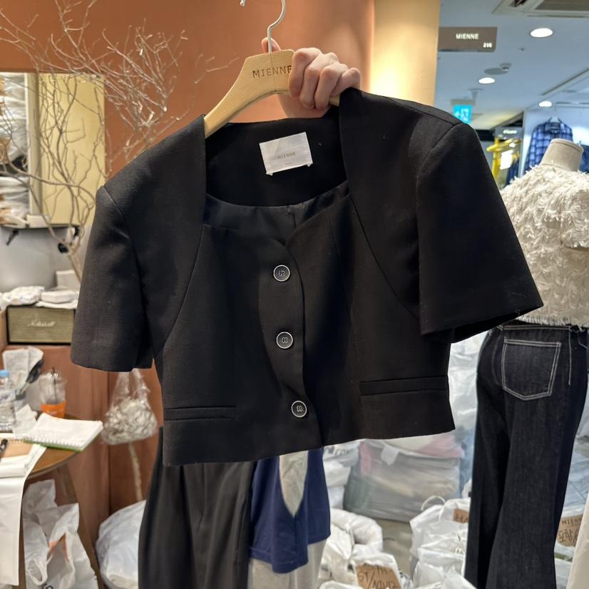 MIENNE韓國直郵㊣東大門實拍女裝新品休閑推薦25春夏人氣夾克MIENNE夾克