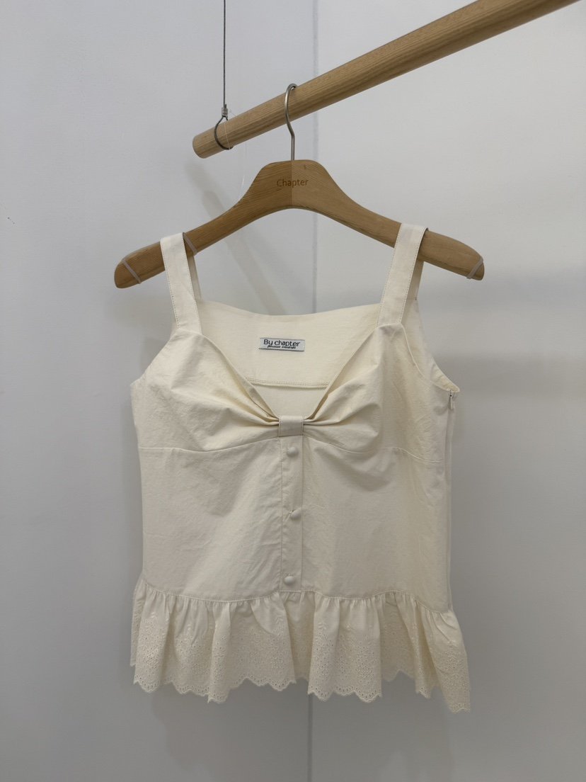 BY CHAPTER韓國直郵㊣東大門實拍女裝新品推薦25春夏吊帶背心Chapter吊帶/背心