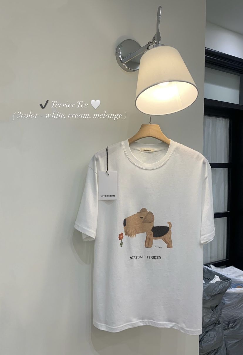 NOTTINGHAM韓國直郵㊣女裝新品人氣時尚25春夏休閑推薦熱賣T恤NOTTINGHAMT恤