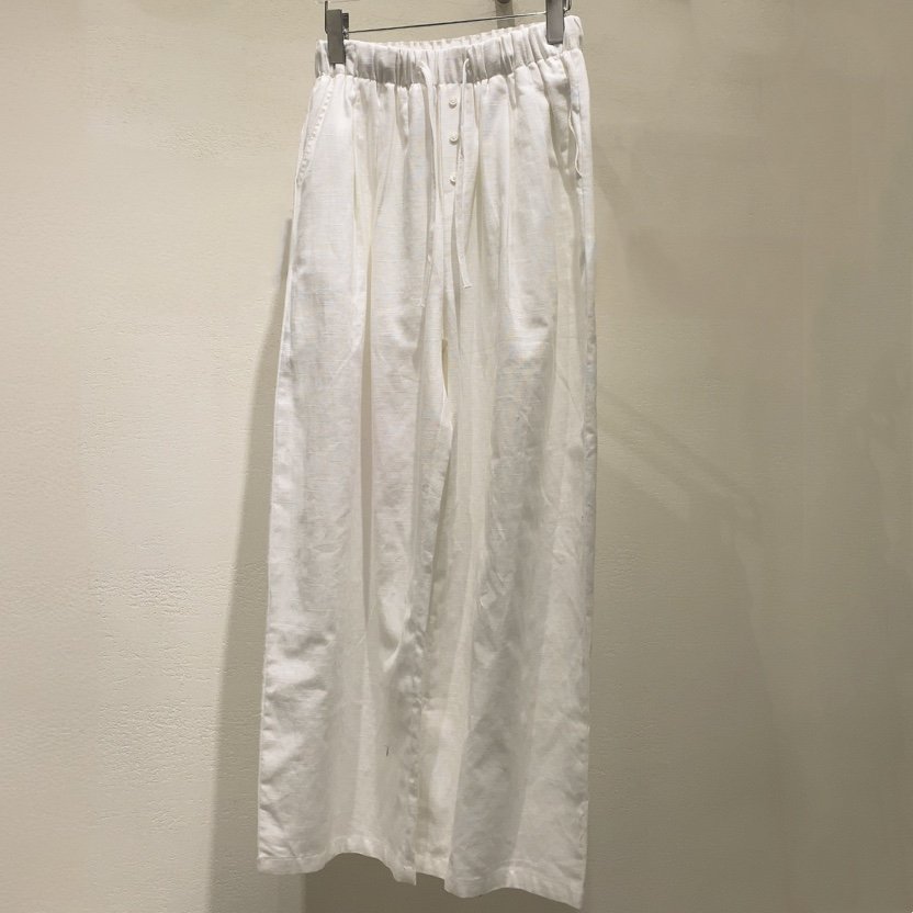 DARLUZ_MI韓國直郵㊣女裝新品推薦25春夏休閑休閑褲亞麻布紐扣DARLUZ_MI休閑褲