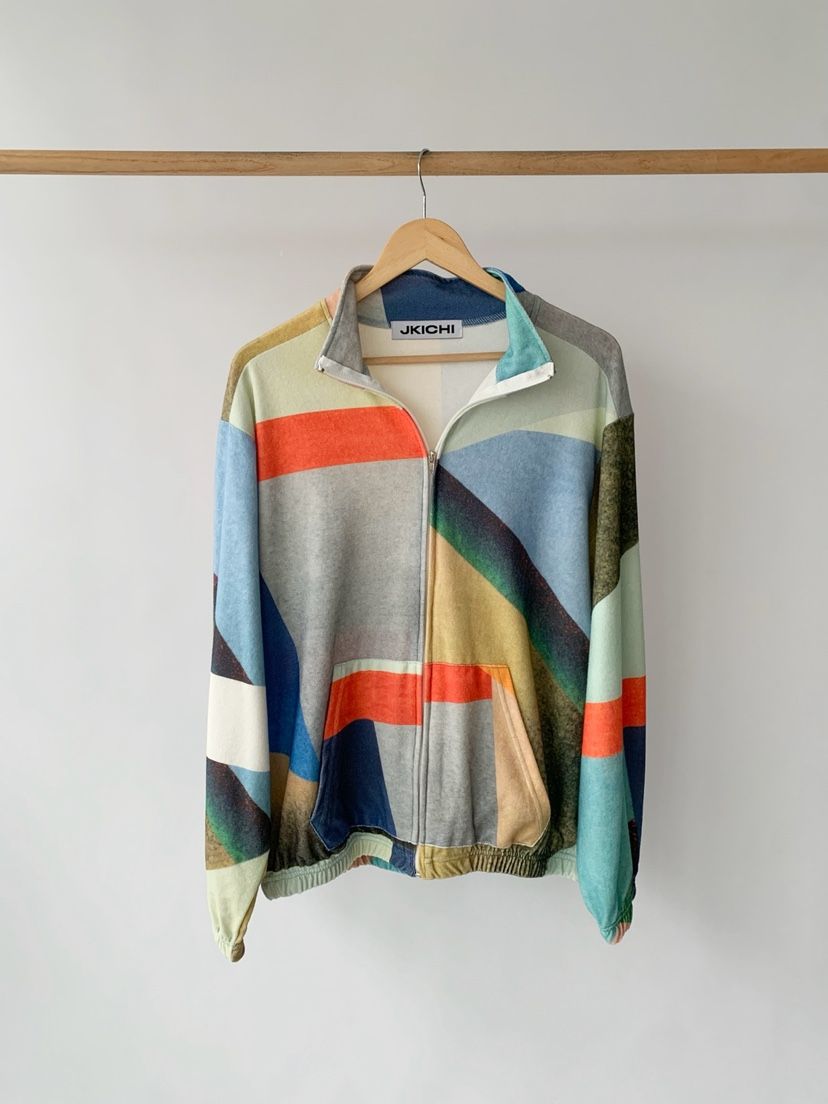 JKICHI韓國直郵㊣東大門實拍女裝新品25春夏時尚夾克毛圈布JKICHI夾克