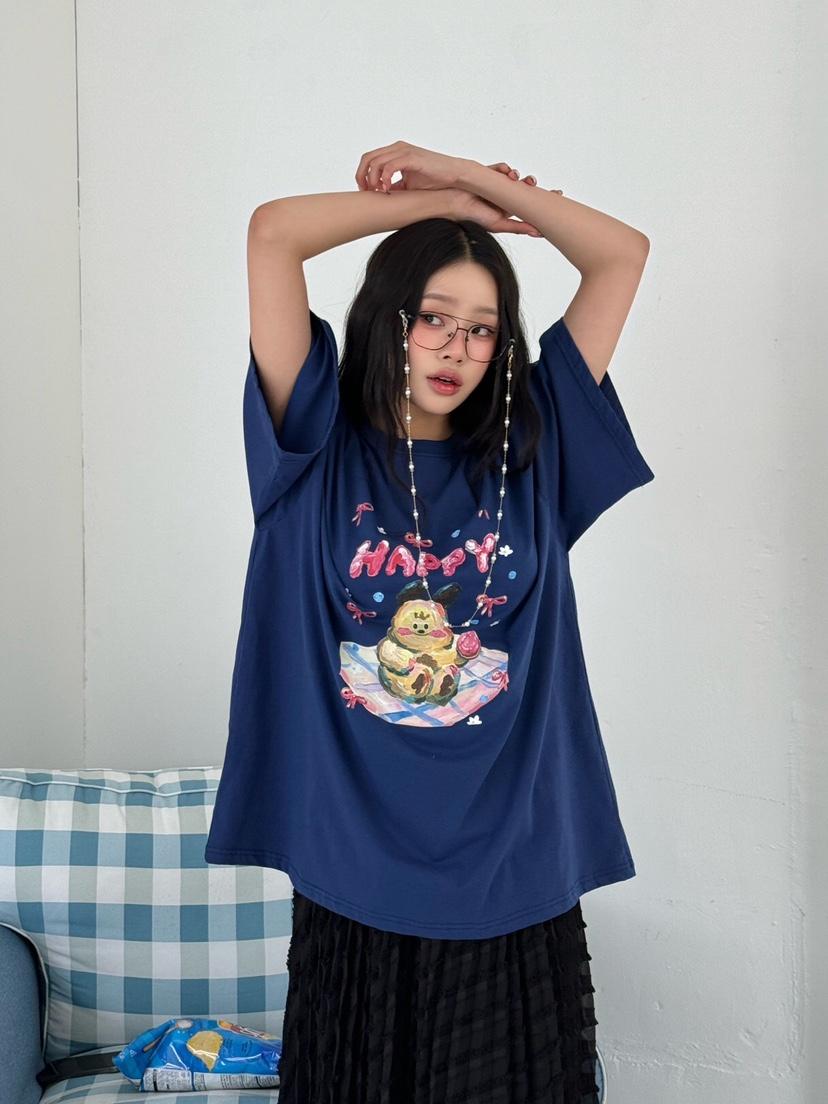 MAISONDEGLORY韓國㊣直郵東大門代購女裝新品推薦時尚熱賣T恤MAISON DE GLORYT恤