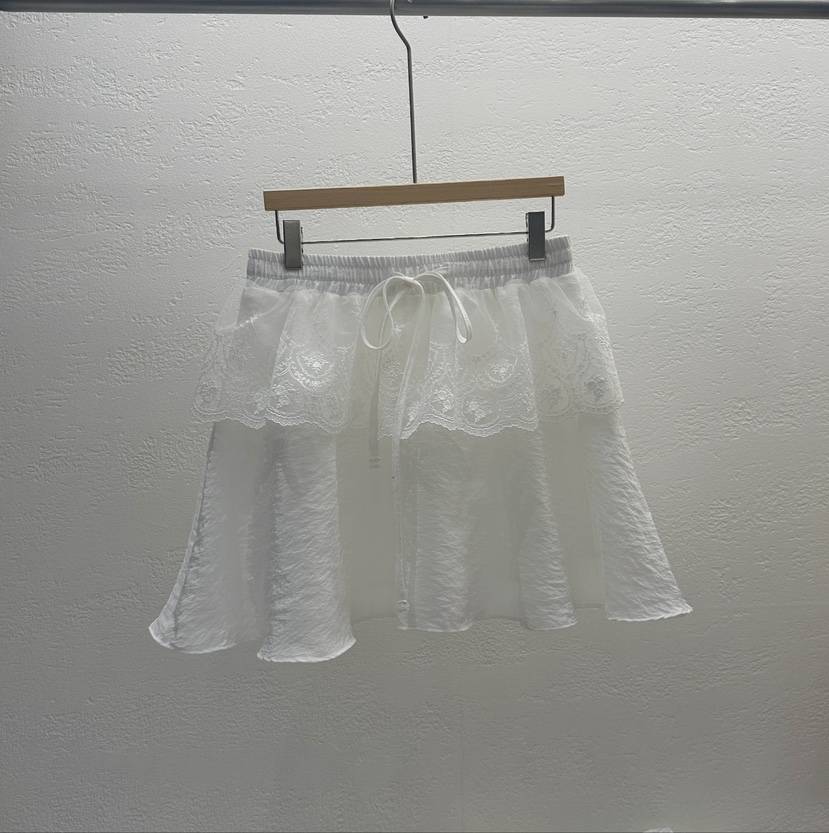 CRONG韓國直郵㊣東大門實拍女裝新品熱賣休閑人氣推薦時尚短裙CRONG短裙