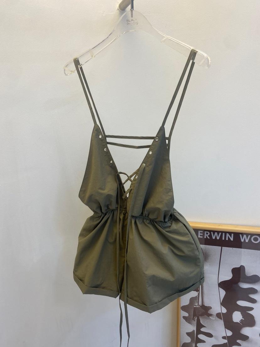 BLACK BIJOU韓國直郵㊣女裝新品休閑熱賣時尚25春夏吊帶背心BLACK BIJOU吊帶/背心