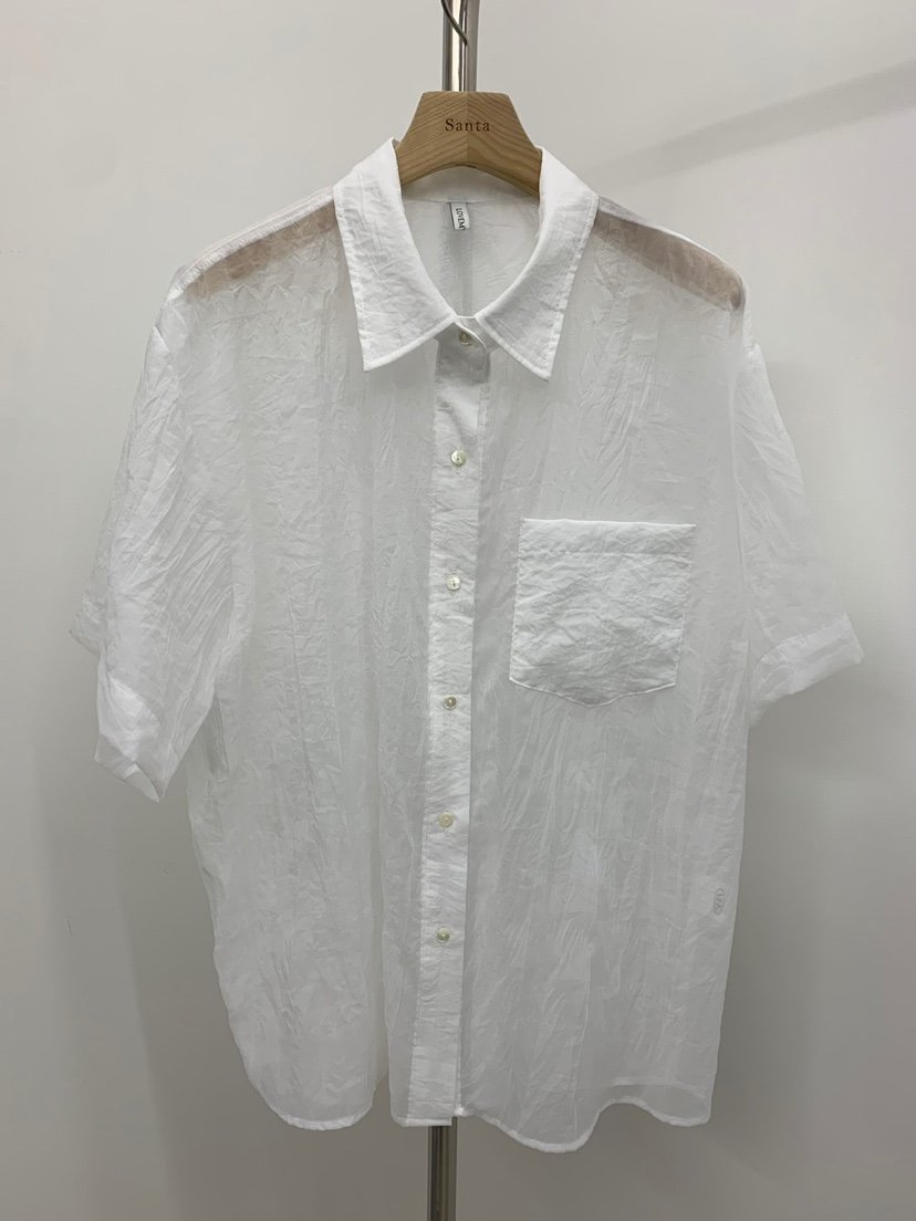 LOVE MY SANTA直郵韓國代購㊣女裝新款休閑25春夏襯衫蕾絲衫Santa/LOVE MY SANTA襯衫/蕾絲衫