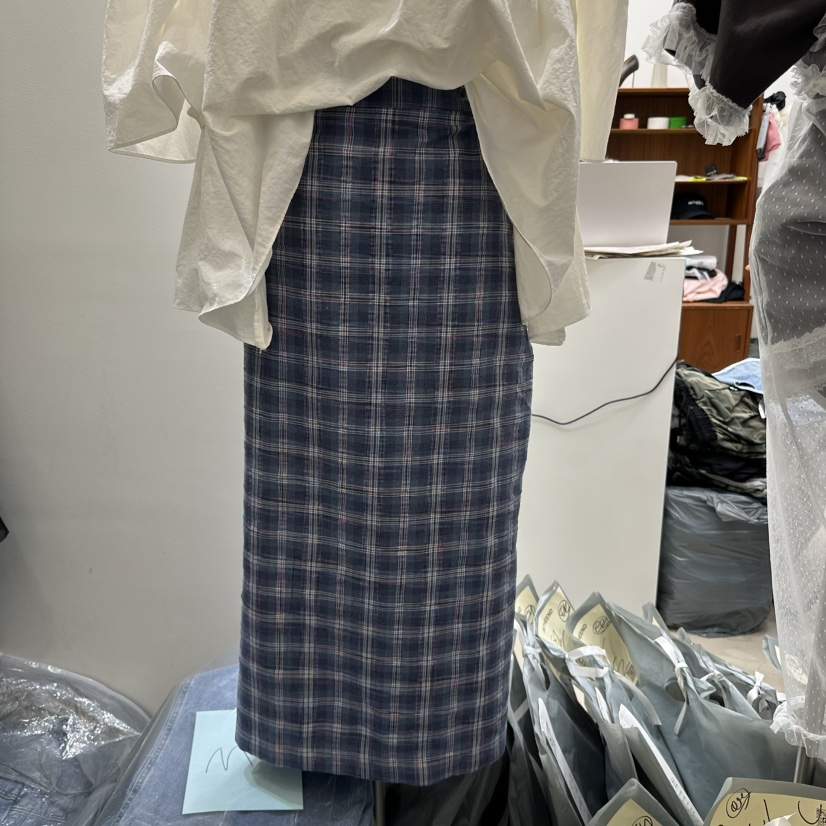 INTHEEND韓國直郵㊣女裝新款熱賣休閑推薦25春夏時尚長裙綁帶INTHEEND長裙