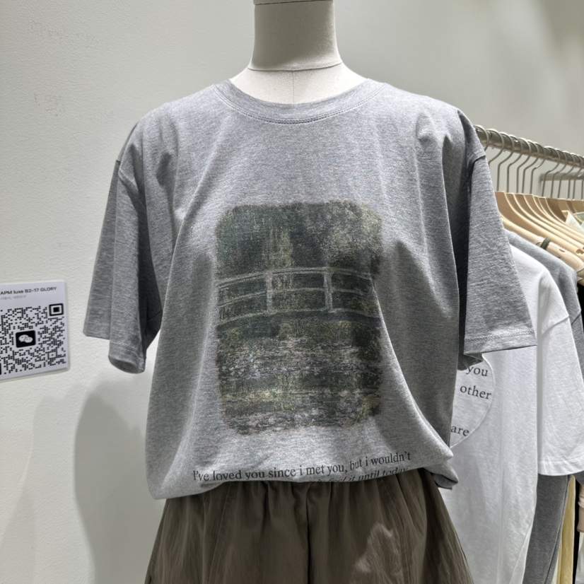 GLORY直郵韓國代購㊣女裝新款25春夏熱賣休閑時尚推薦人氣T恤GLORYT恤