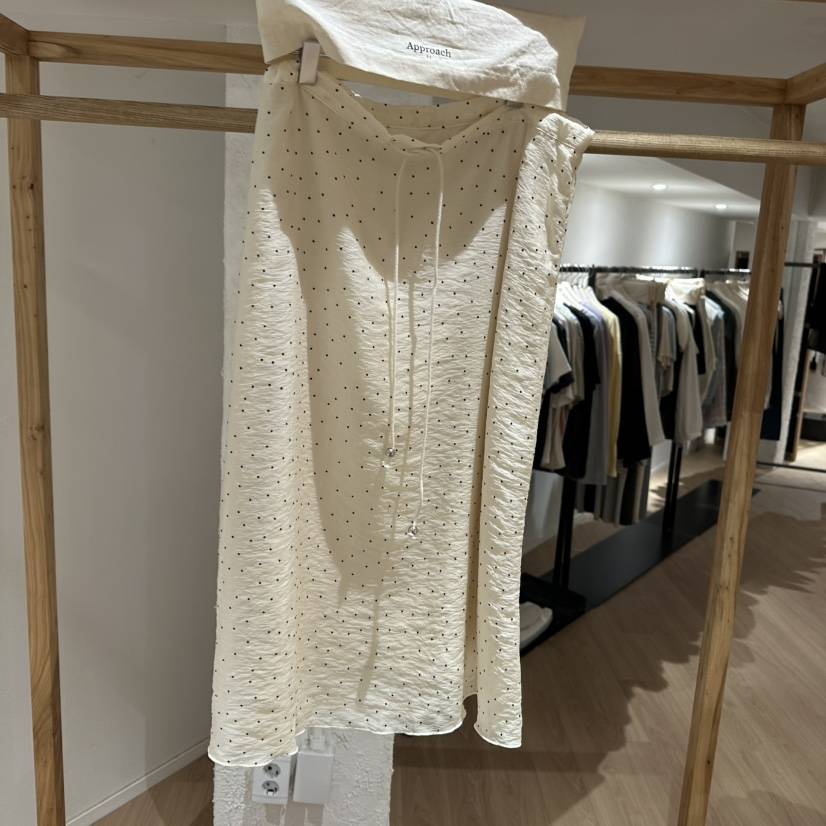 APPROACH0.1直郵韓國代購㊣女裝新品時尚25春夏休閑人氣長裙APPROACH0.1長裙