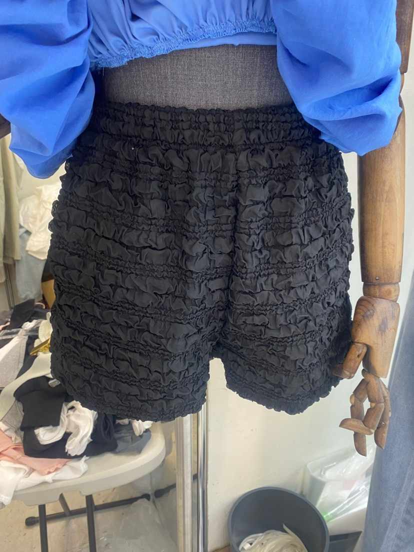 BLACK BIJOU韓國㊣直郵東大門代購女裝新品熱賣人氣休閑短褲BLACK BIJOU短褲