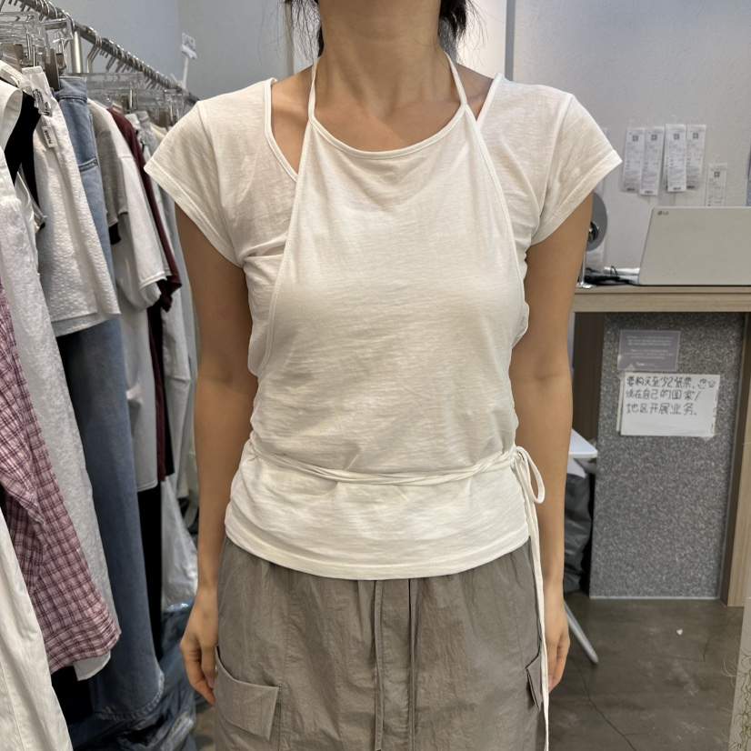 PLOVER韓國直郵㊣東大門實拍女裝新款推薦時尚套裝兩件套圓領PLO_VER套裝