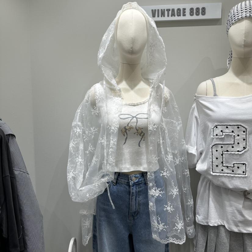 VINTAGE 888韓國直郵㊣女裝新款熱賣推薦休閑人氣夾克連帽衫VINTAGE888/TRIPLE EIGHT夾克