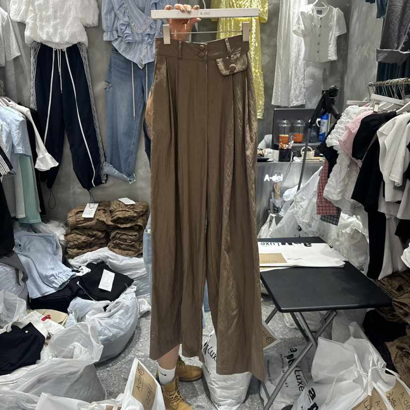 A-DEL直郵韓國代購㊣女裝新品推薦時尚熱賣休閑25春夏休閑褲A-DEL休閑褲