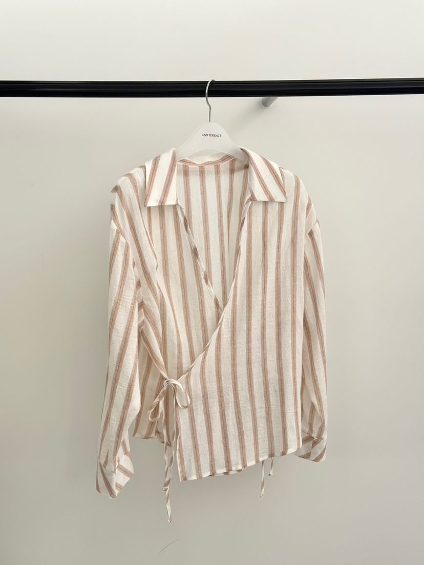 ANDTERRACE韓國㊣直郵東大門代購女裝新品25春夏襯衫蕾絲衫ANDTERRACE襯衫/蕾絲衫