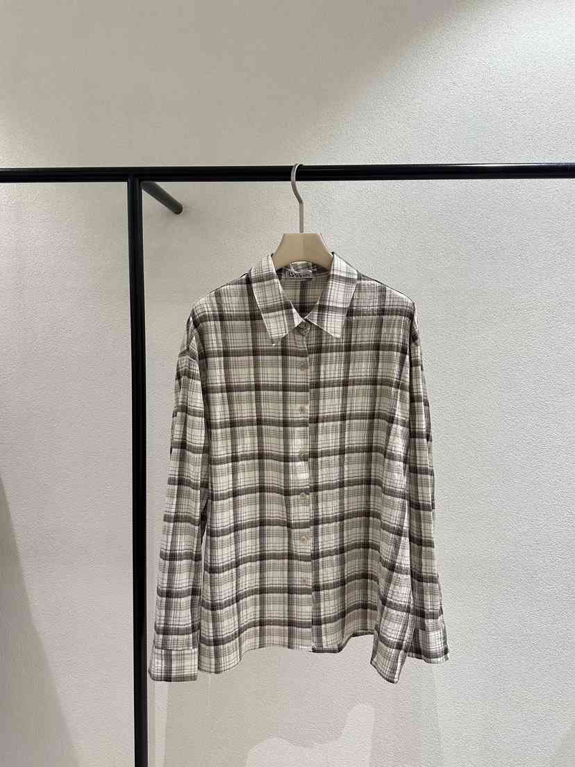 POSTMODERN直郵韓國代購㊣女裝新品時尚休閑襯衫蕾絲衫格紋POSTMODERN襯衫/蕾絲衫