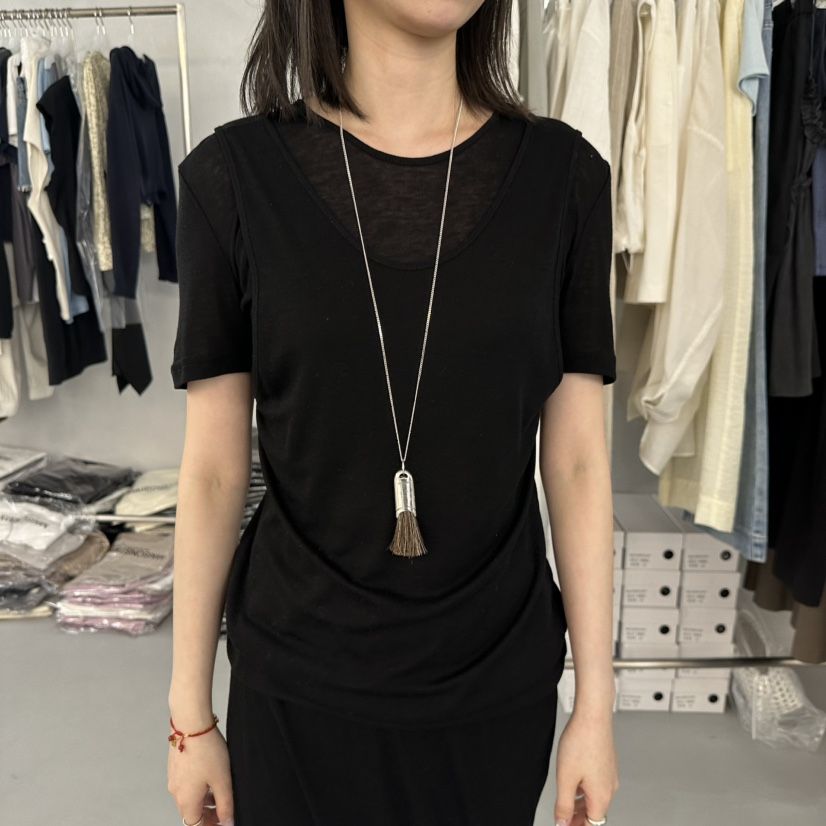DOUBLE STANDARD/LE SMOKING/MAISONSTAFF東大門直郵女裝新品休閑T恤MAISONSTAFFT恤